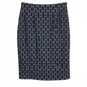 Dainty Jewell’s Black Lace Pencil Skirt Medium EUC!